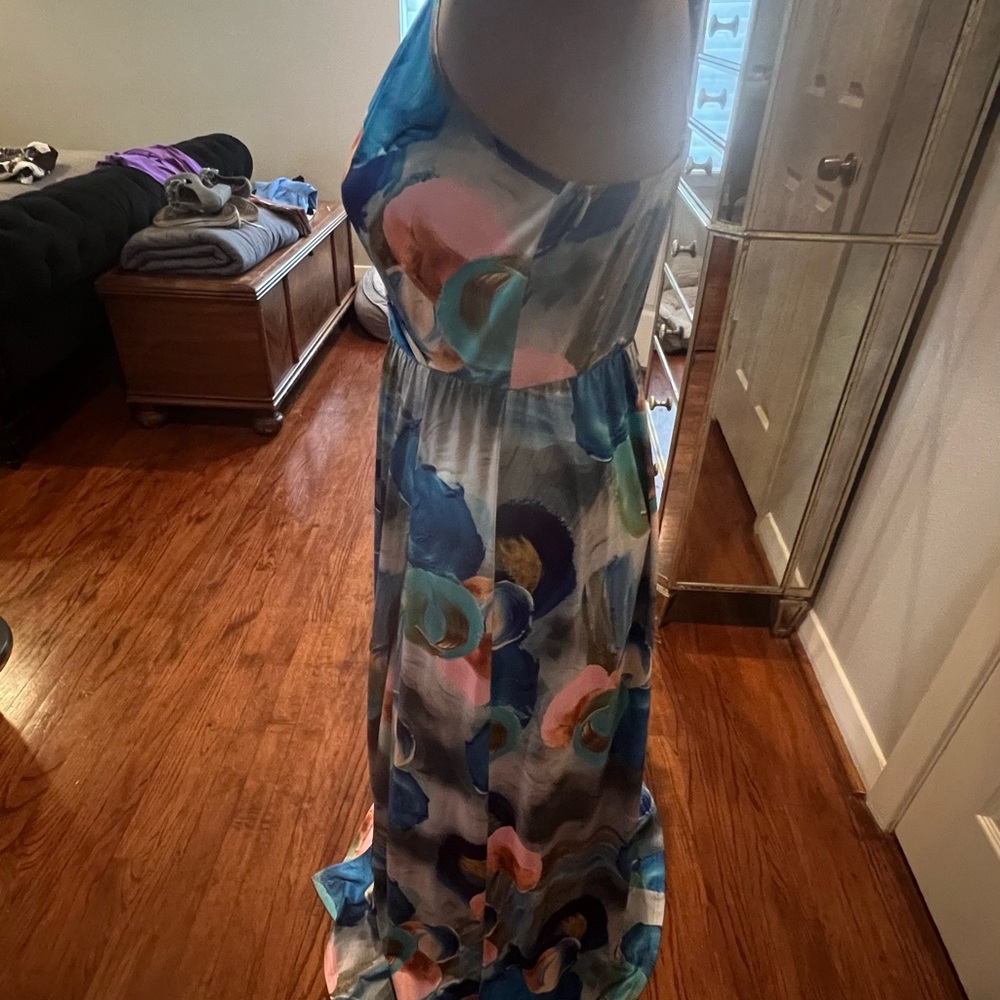 Colorful Long Dress - Picture 2 of 3